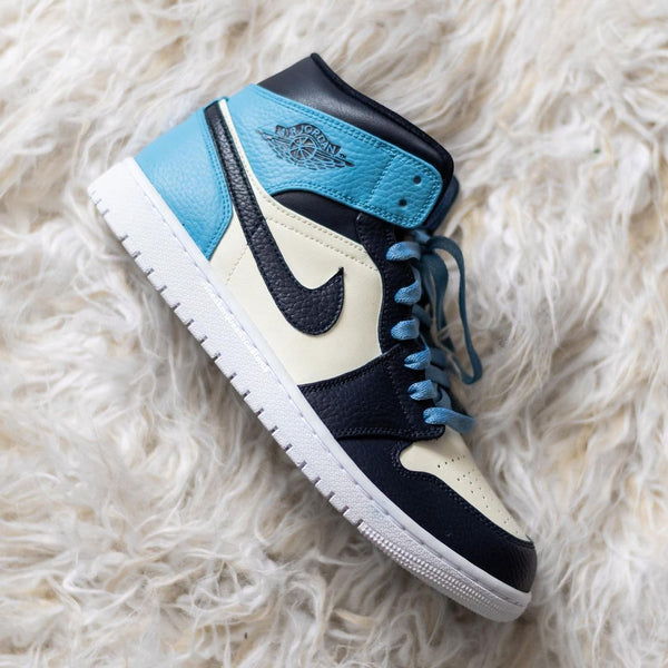 Custom Air Jordan 1 Navy Blue-oicustom