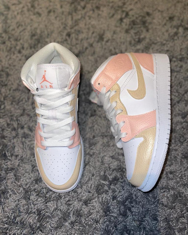 Custom Air Jordan 1 PASTEL PRINCESS-oicustom