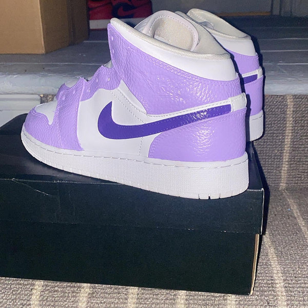 Custom Air Jordan 1 Purple-oicustom