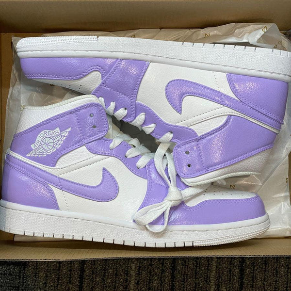 Custom Air Jordan 1 Purple-oicustom