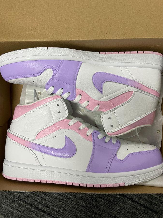 Custom Air Jordan 1 Purple Gradient – oicustom