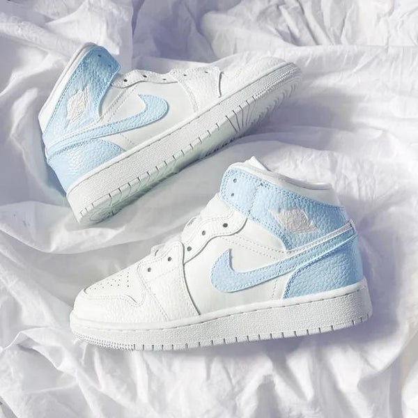 Custom Air Jordan 1 Sky Blue-oicustom