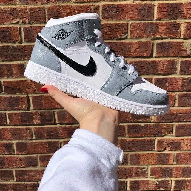 Custom Air Jordan Smoke Grey