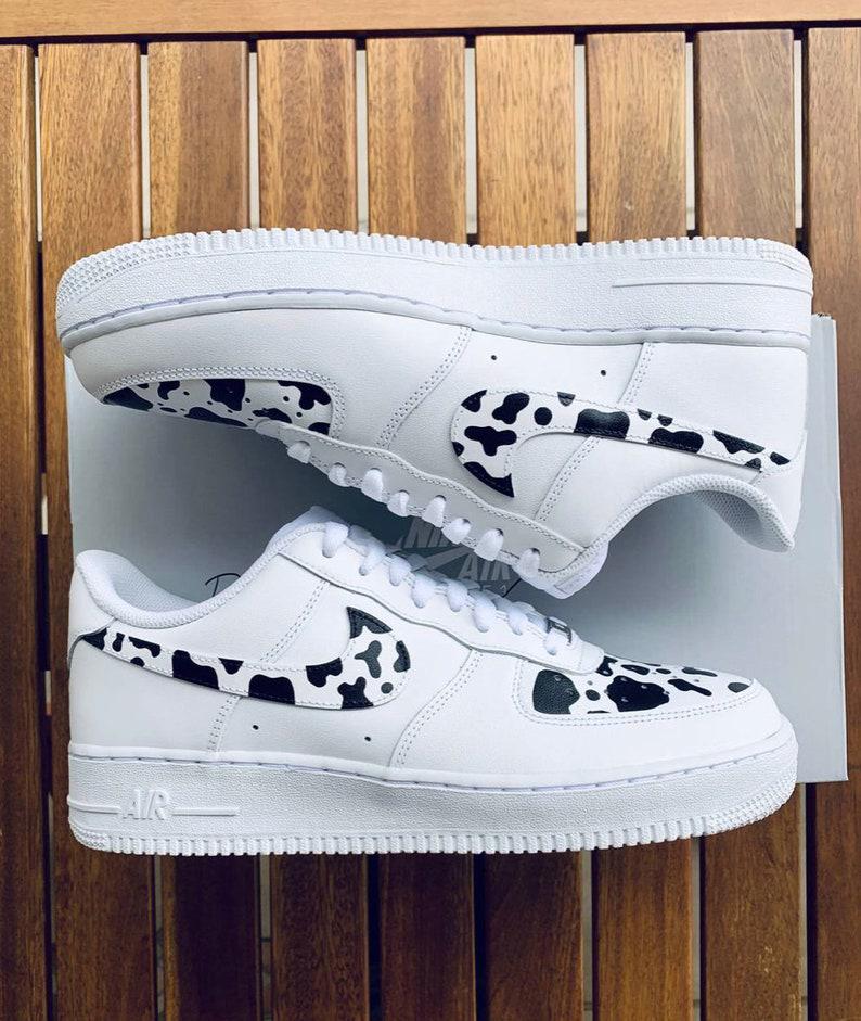 Custom Cow Nike Air Force 1-oicustom