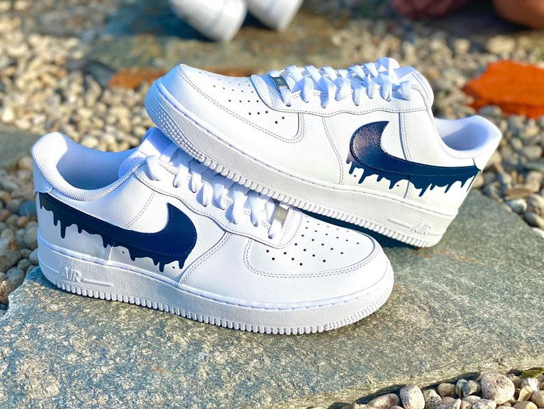 blue drip air force 1