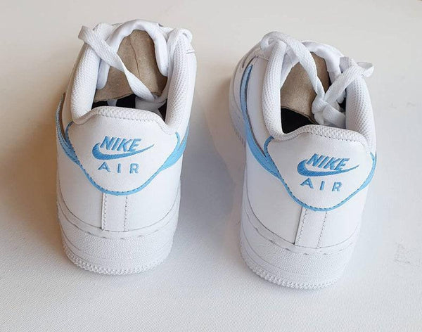 Custom Nike Air Force 1 Blue-oicustom