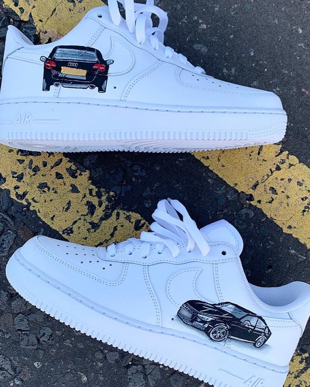 Custom Nike Air Force 1 Car – oicustom display picture 3