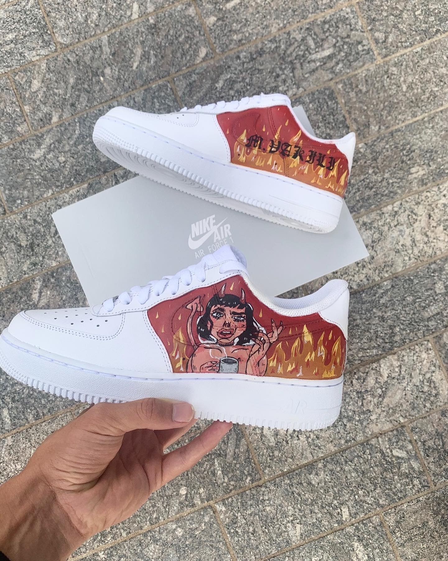 Custom Nike Air Force 1 Cartoon â oicustom