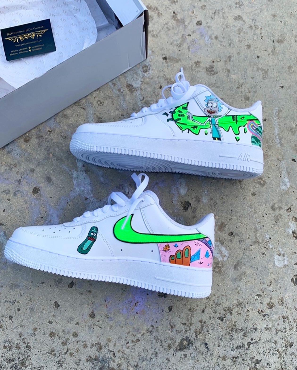 Custom Nike Air Force 1 Cartoon â oicustom