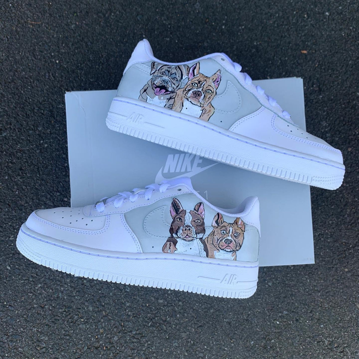 Custom Nike Air Force 1 Dog – oicustom