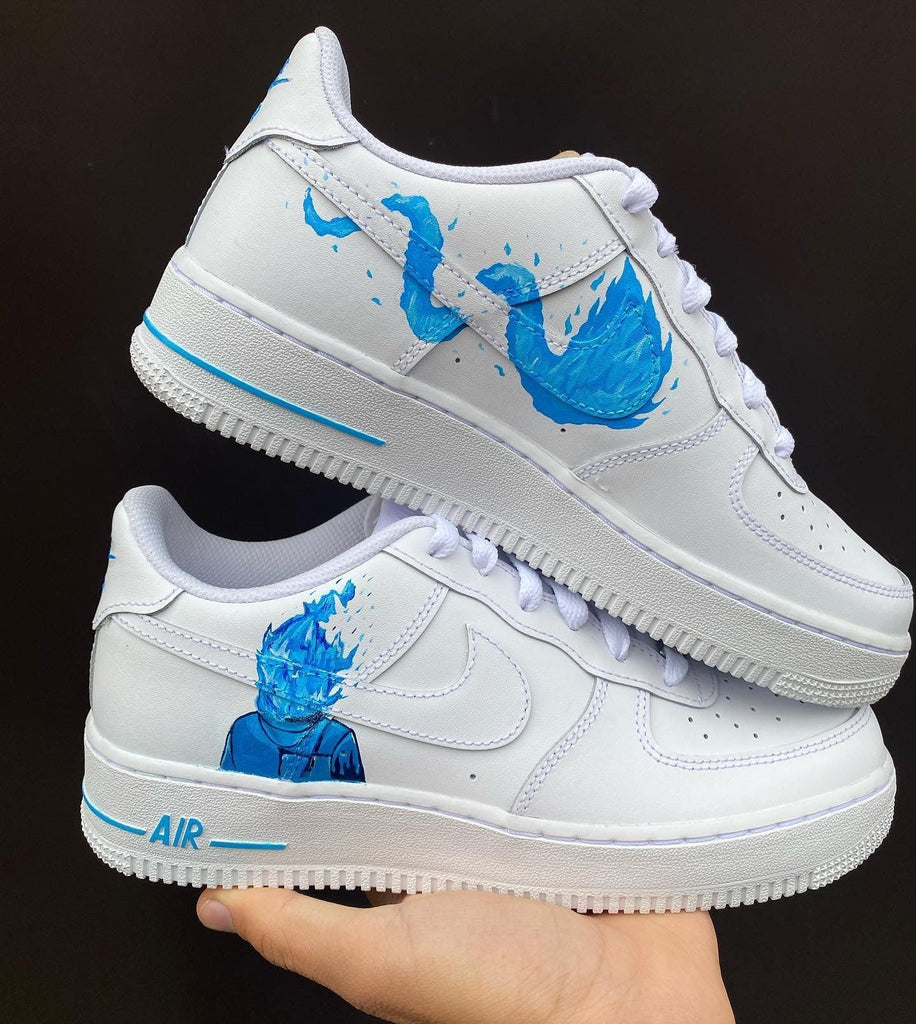 Custom Nike Air Force 1 Fire-oicustom