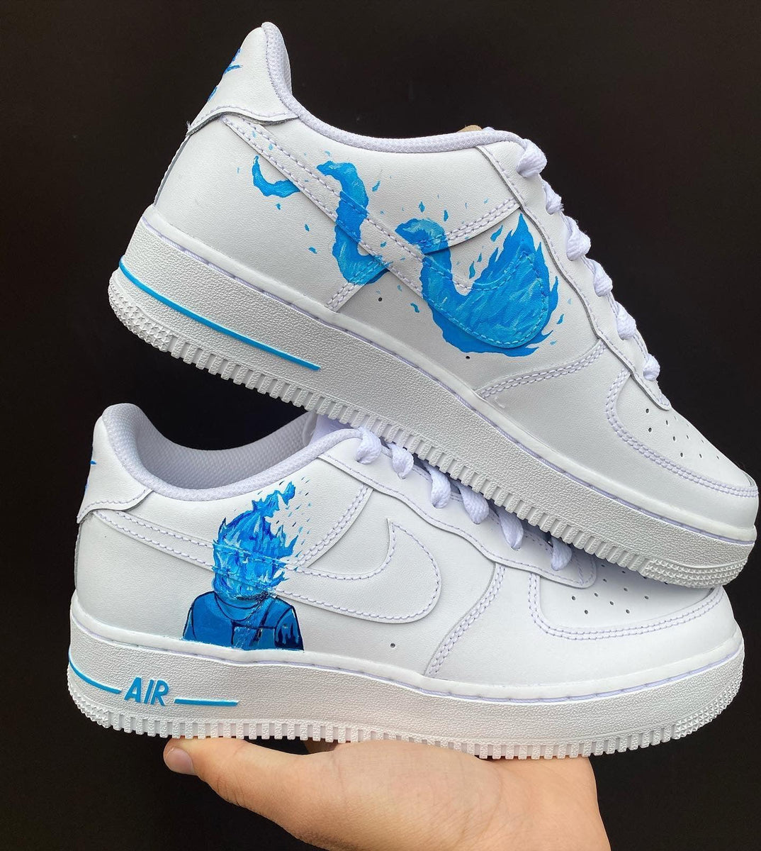 Custom Nike Air Force 1 Fire – oicustom