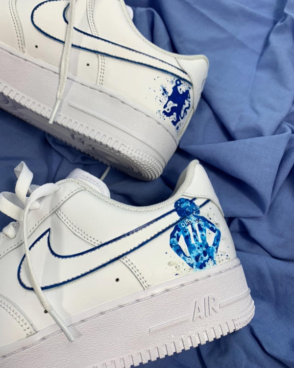 Custom Nike Air Force 1 Football Club-oicustom