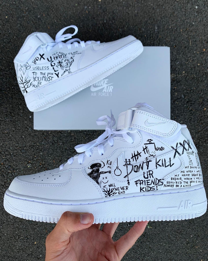 Custom Nike Air Force Joke