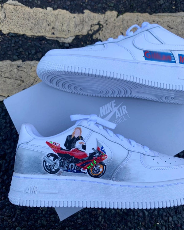 Custom Nike Air Force 1 Motorcycle-oicustom