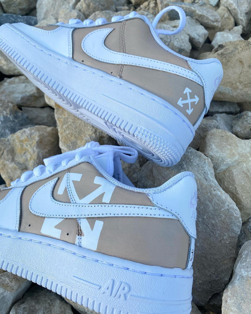 Custom Nike Air Force 1 Off White – oicustom