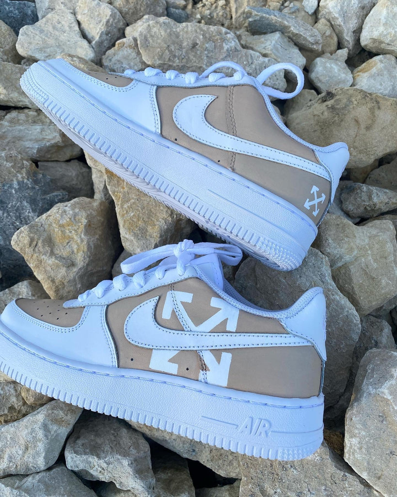 Custom Nike Air Force 1 Off White-oicustom