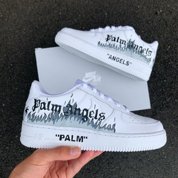 Custom Nike Air Force 1 Palm Angel-oicustom