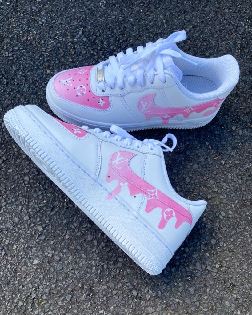Custom Nike Air Force 1 Pink-oicustom