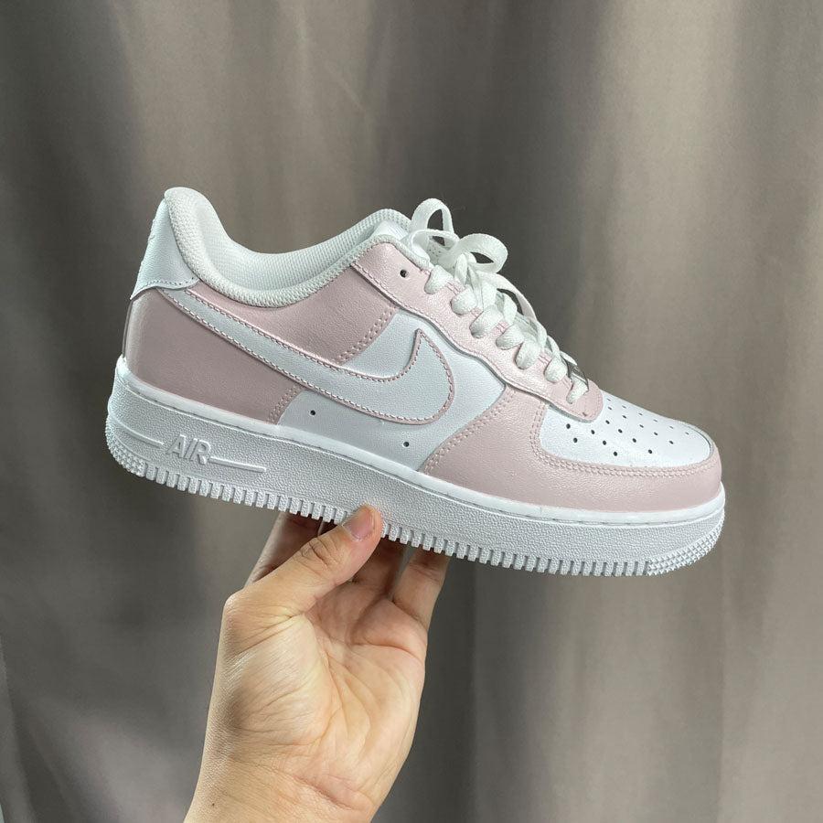 Custom Nike Air Force 1s Rose Pink-oicustom