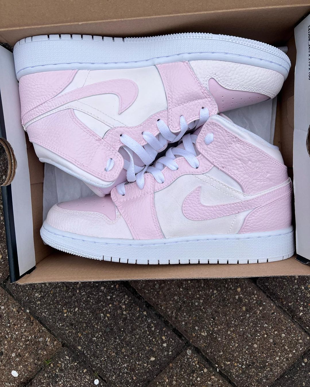 Custom Nike Air Jordan Pink
