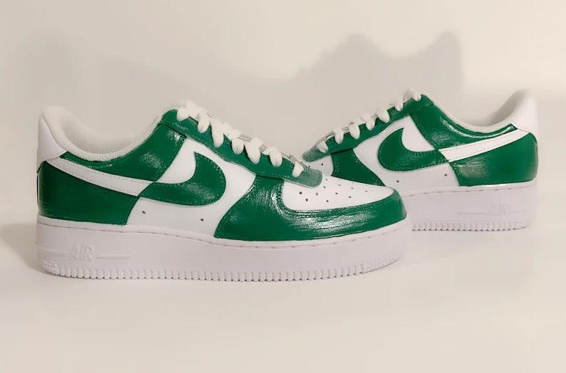 nike air force 1 low dark green