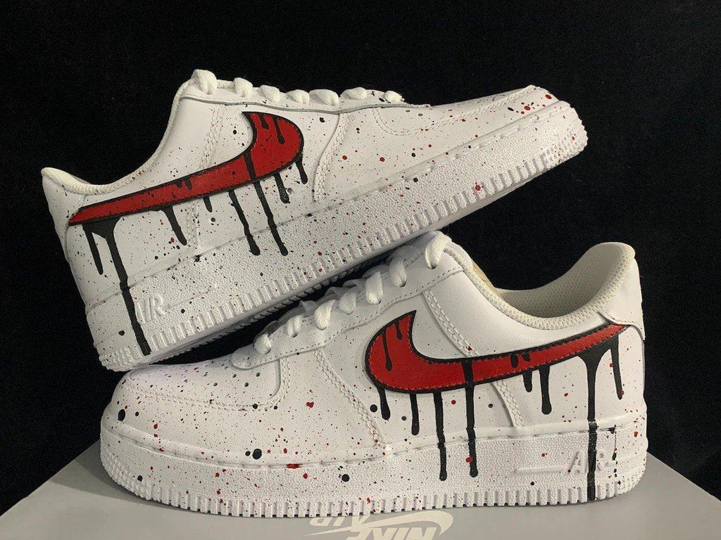 Colour Drip Custom Air Force 1 – unitecustom