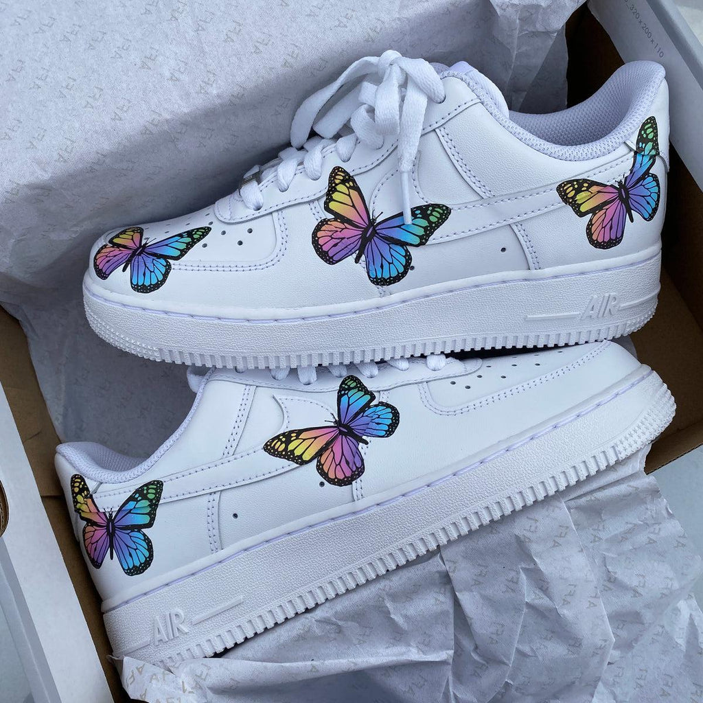 Holographic Butterfly AF1-oicustom