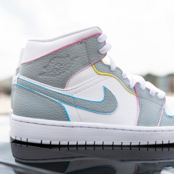 Jordan 1 Custom Grey-oicustom