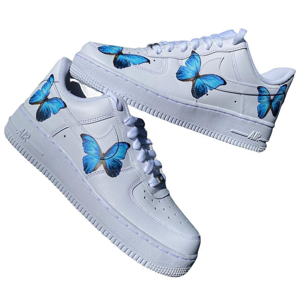 Kids Blue Butterfly Effect AF1-oicustom