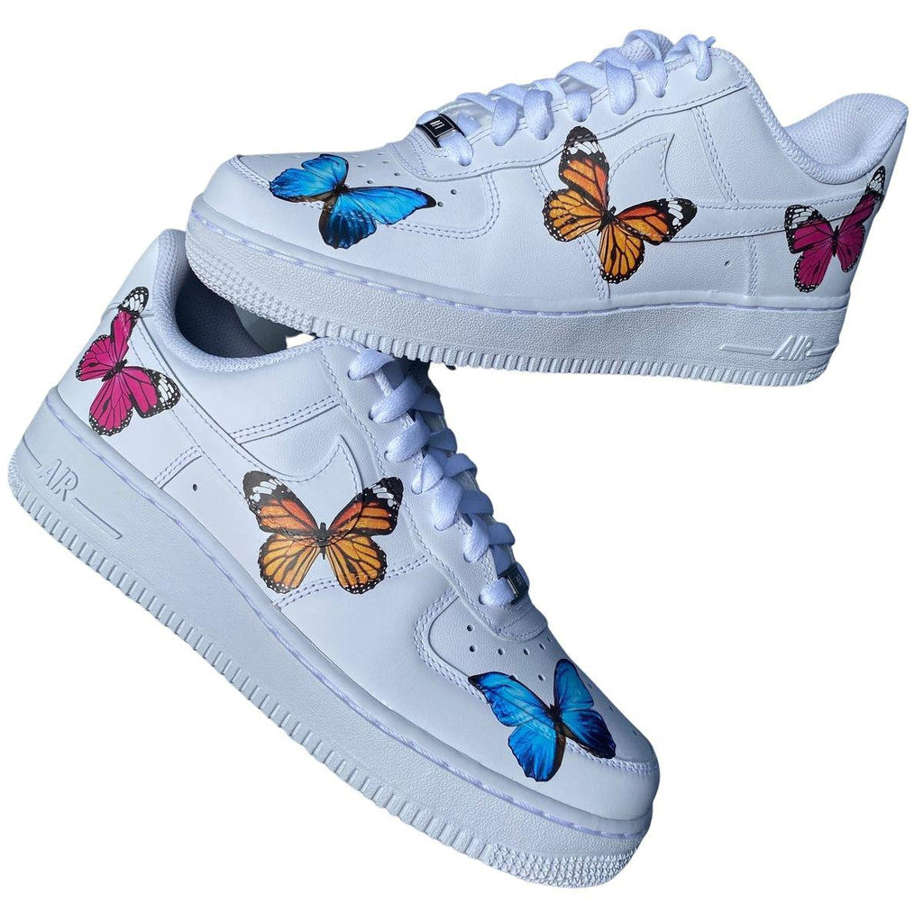 Kids Multicolour Butterfly AF1-oicustom