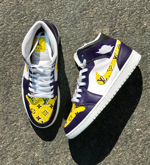 Lake L V Custom Air Jordan Ones-oicustom