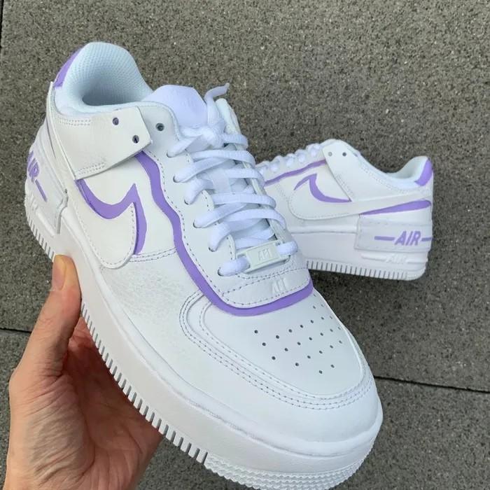 Lilac Purple Shadow Air Force 1 – oicustom