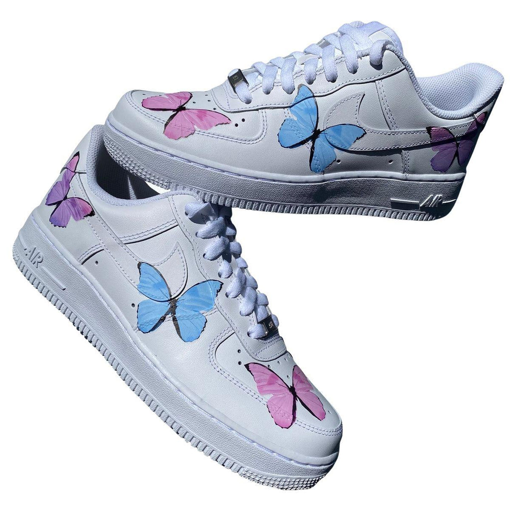 Multicolour Pastel Butterfly AF1-oicustom
