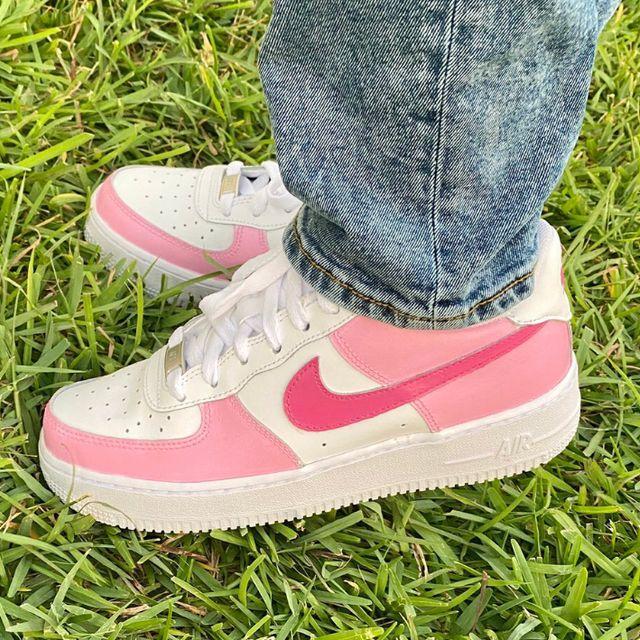 My Melody Pink Air Force 1s-oicustom