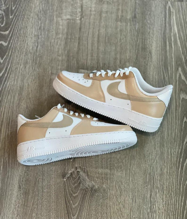 Neutral Beige Scale Custom Air Force 1-oicustom