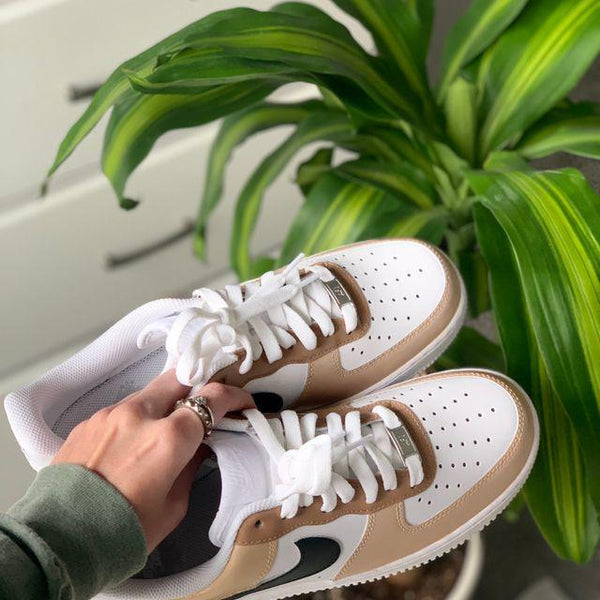 Neutrals and Black Nike AF1-oicustom