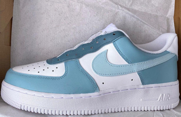 Nike Air Force 1 Dark Blue Teal Colour-oicustom