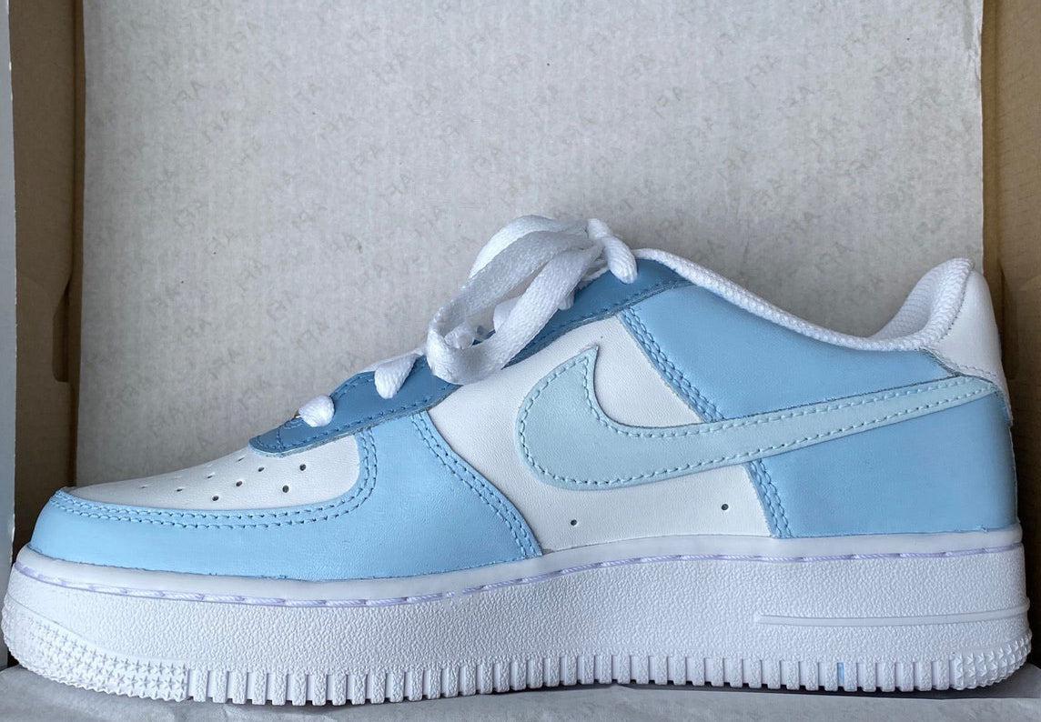 Nike Air Force 1 Sky Blue Baby Blue Oicustom