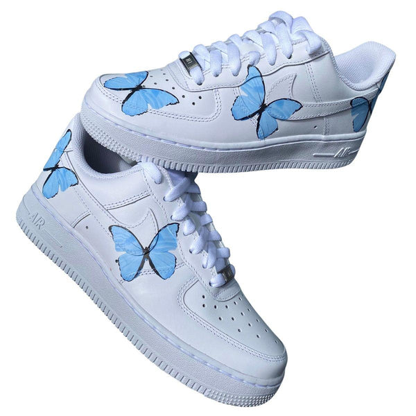 Pastel Blue Butterfly AF1-oicustom