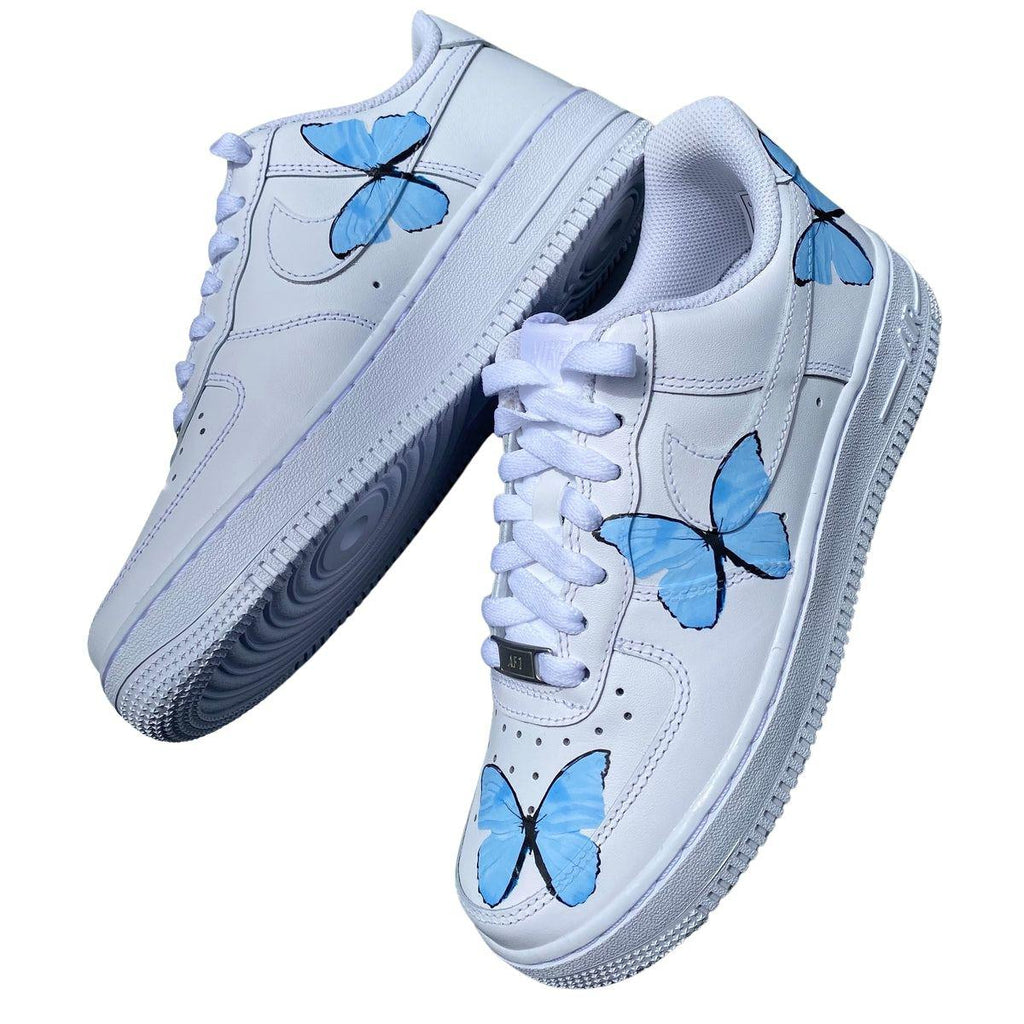Pastel Blue Butterfly AF1-oicustom