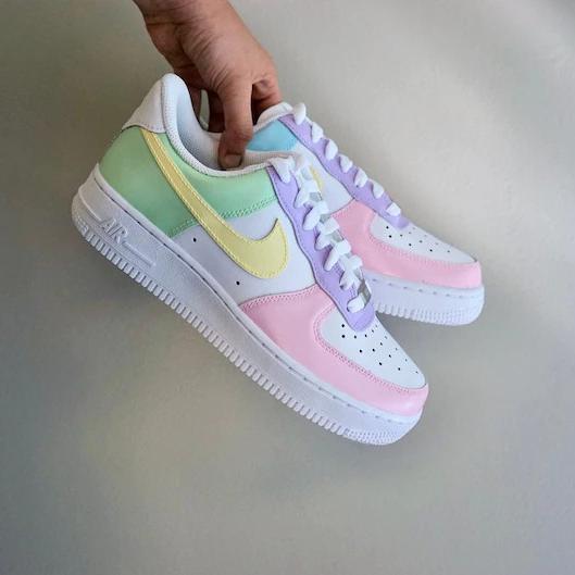 nike air pasteles
