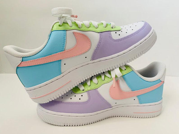 Pastels Custom Air Force 1's water Resistant-oicustom