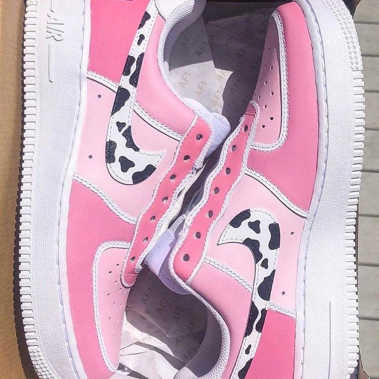 Pink and Spotted Air Force One Custom-oicustom