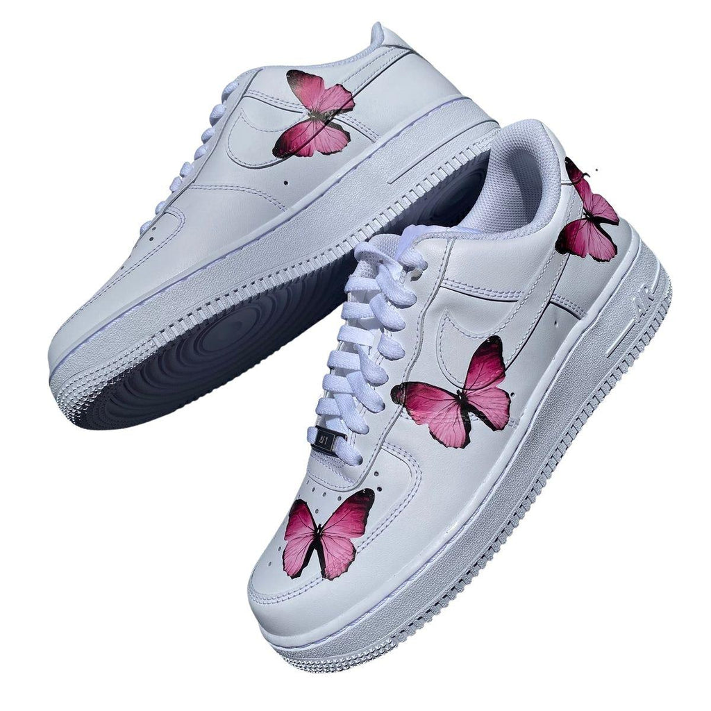 Pink Butterfly Effect AF1-oicustom