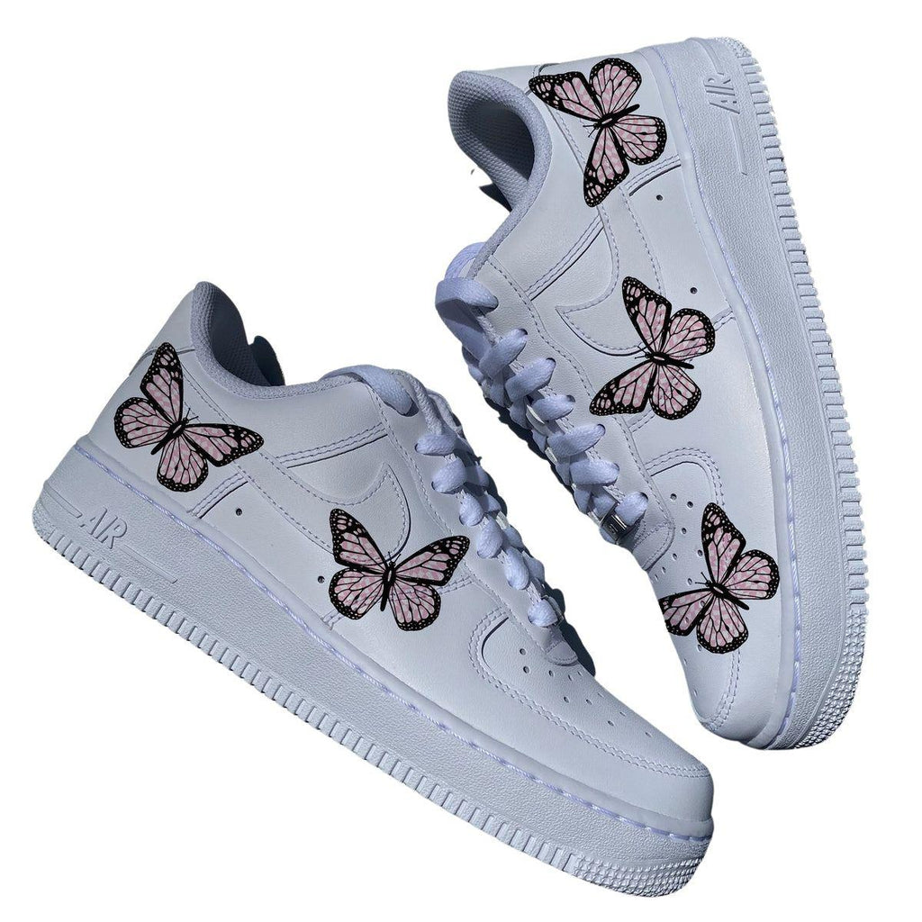 Pink Realm Butterfly AF1-oicustom