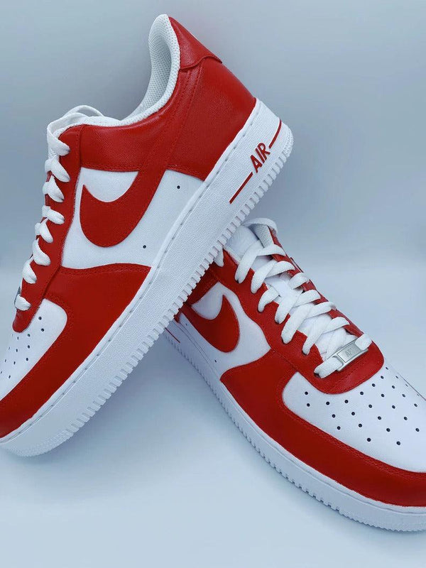 Red Air Force 1's water Resistant-oicustom