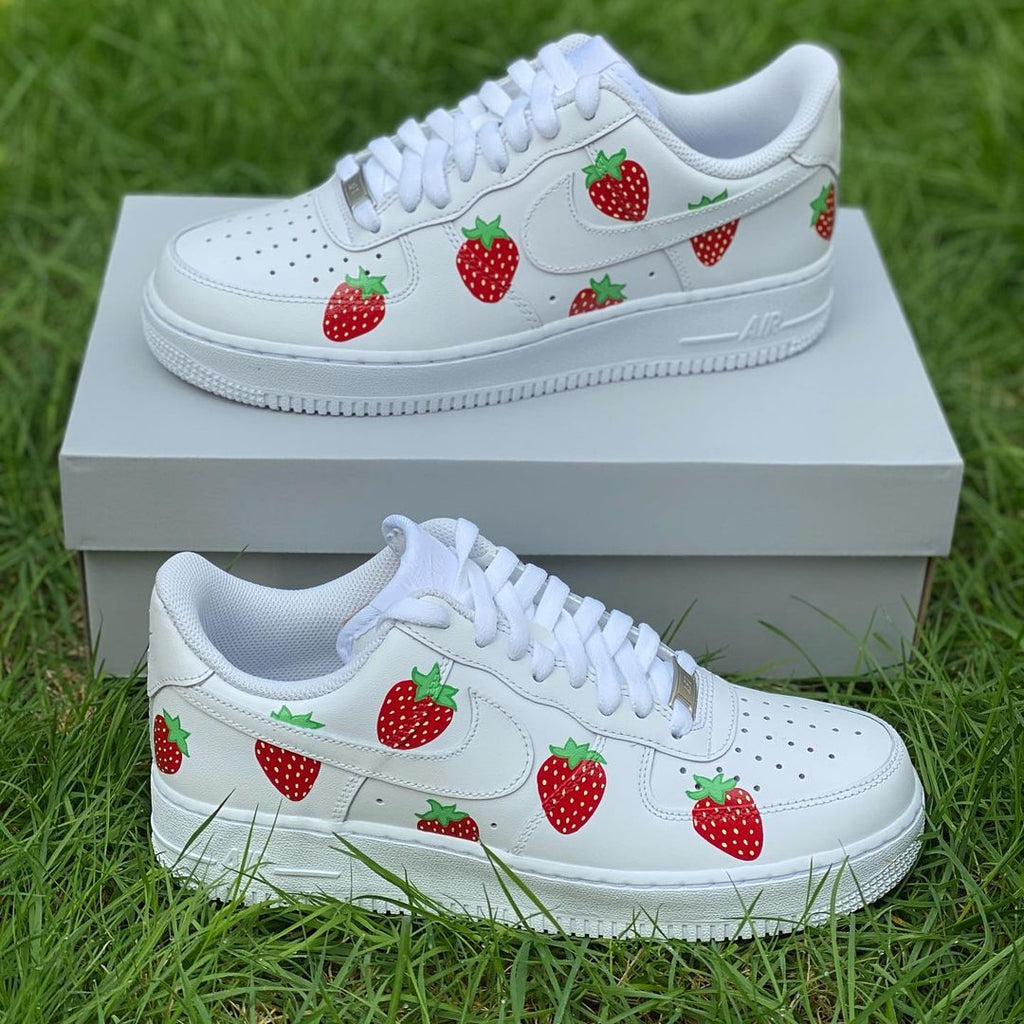 Strawberry Air Force 1’s-oicustom