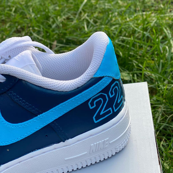 Tennessee Titans Custom Air Force 1’s-oicustom
