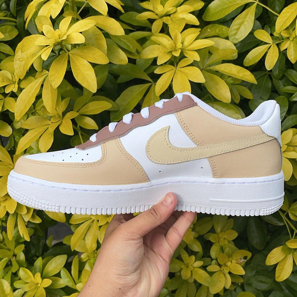 Triple Light Beige Air Force 1-oicustom